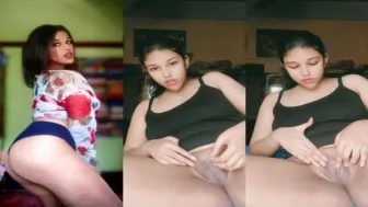 Bengali Horny Girl Fingering Her Pussy in her House