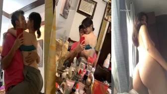 Cute Young College Couple Blowjob and Fucking in Hostel