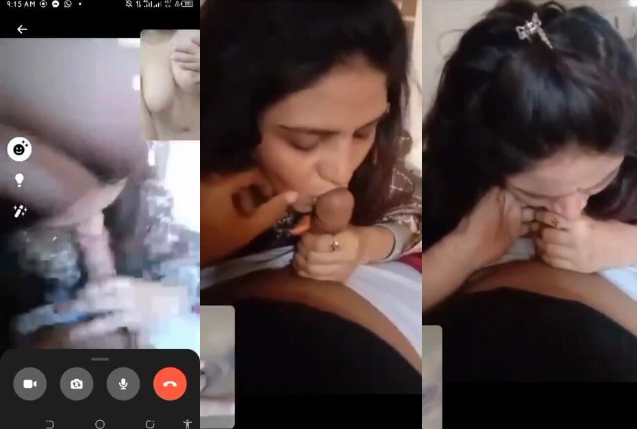 Sexy Desi Wife Sucking Dick