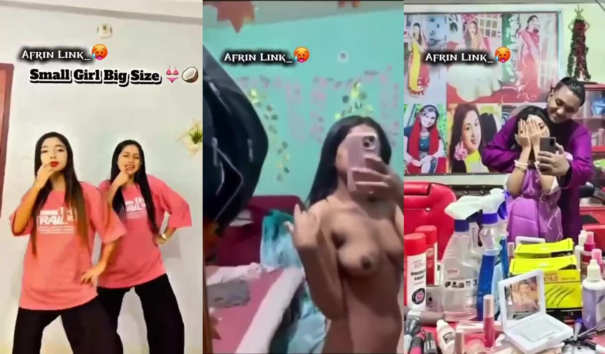 Indian Cute Tiktoker Girl Showing