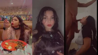 Sexy Delhi Bebe Masturbating with Dildo and Fucking with Boyfriend in Hotel