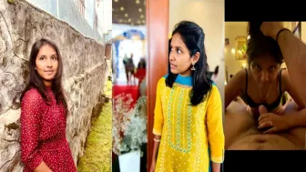 Cute Innocent Face Teen Mallu College Girl Fully Nude Sucking Boyfriend Dick in Hostel