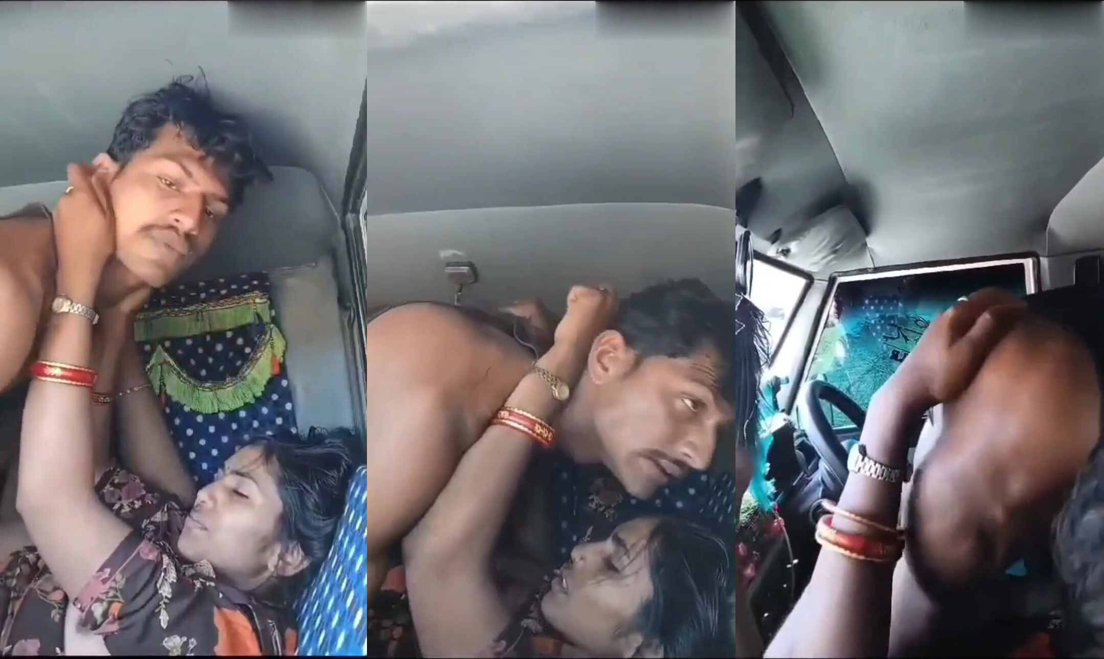 Desi Village Bhabhi Shaved Pussy Painful Fucked by Boyfriend in Trunk Loud Moaning