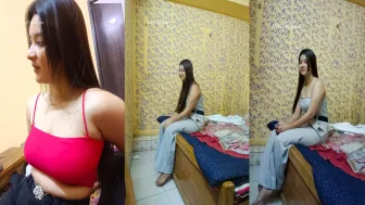 College Best Friends Enjoying Vacation Trip in Manali Giving Blowjob to Him