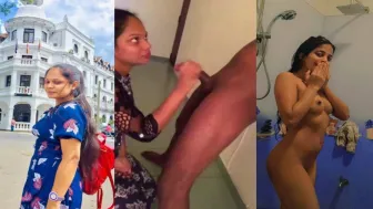Indian Hot Girl Giving Blowjob Boyfriend Fucking in Hotel [Full Album]