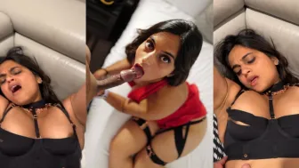 Extremely Mumbai Hot Babe Painful Fucking in Lingerie Moaning