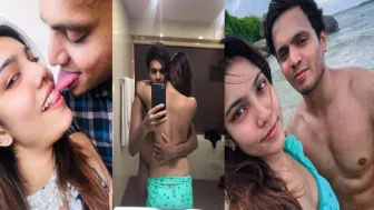 High Class Young Indian Couple Enjoying Vacation in Goa Sucking Boyfriend Dick Fucking Nude