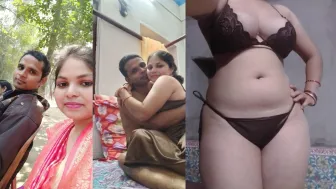 Beautiful Newly Married Bhabhi Full NUDE Painful Fucked by Husband Loud Moaning