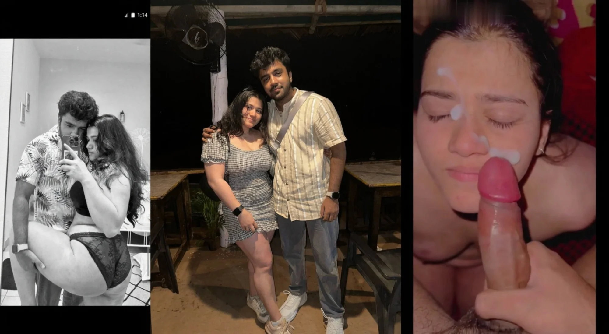 Gorgeous High Class Babe  Giving Sloppy Blowjob to Boyfriend Cum Swallow