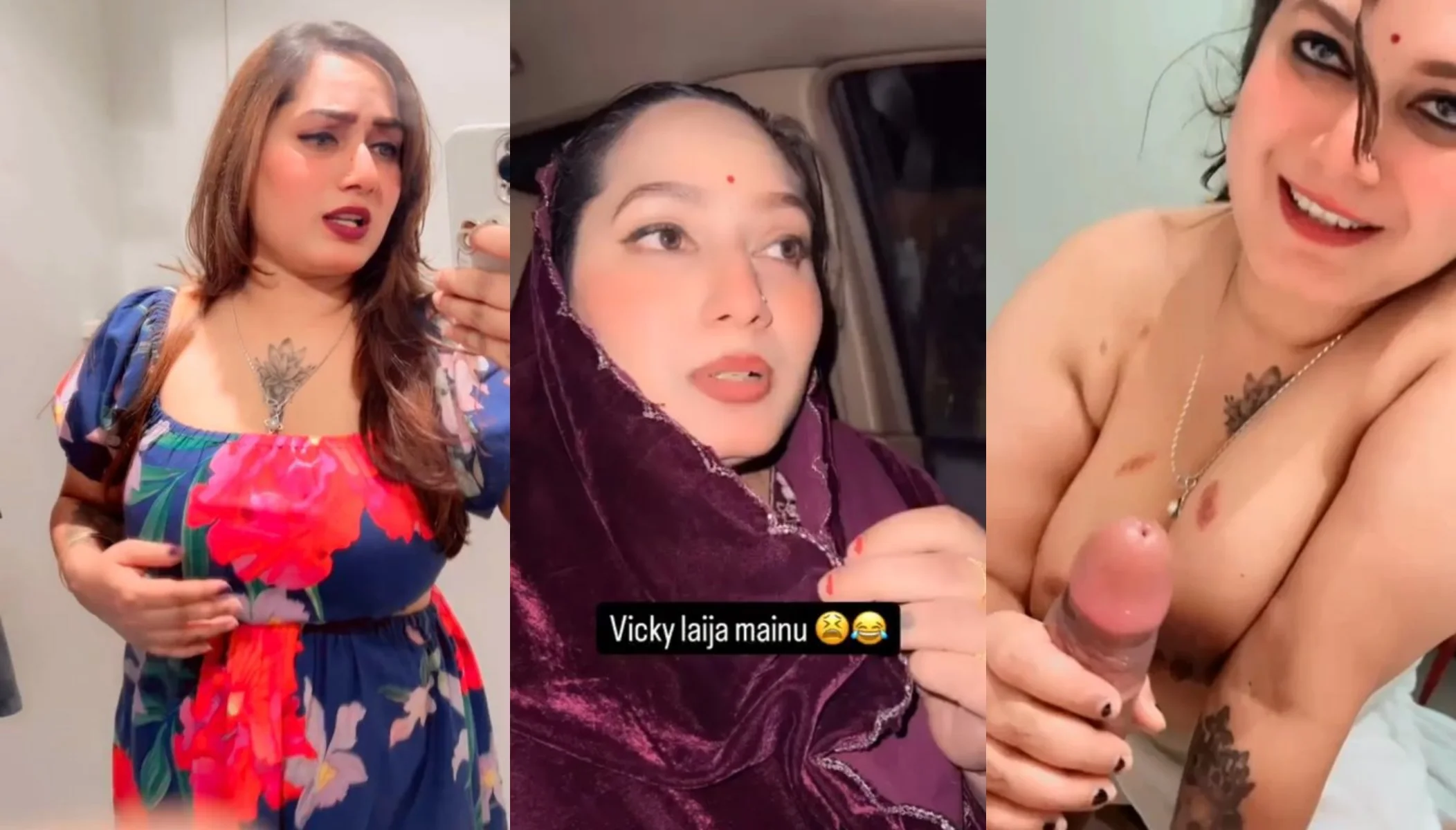 Famous Punjabi Influencer Boobs Giving Deep Throat Blowjob with Full Face Clear Punjabi Audio