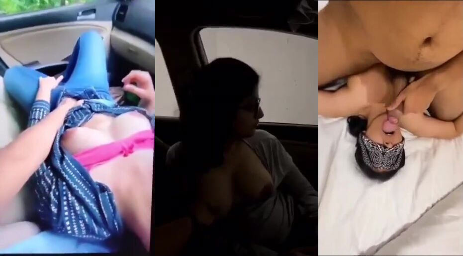 Beautiful Sexy Indian Gf Blowjob and Fucking in Car xxx