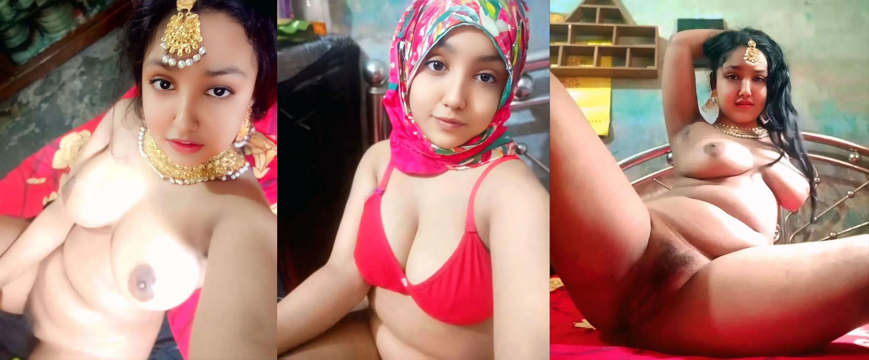 Hijabi Bengali Cuck Wife Showing Nude Body Masturbating Giving Blowjob Hard Fucking