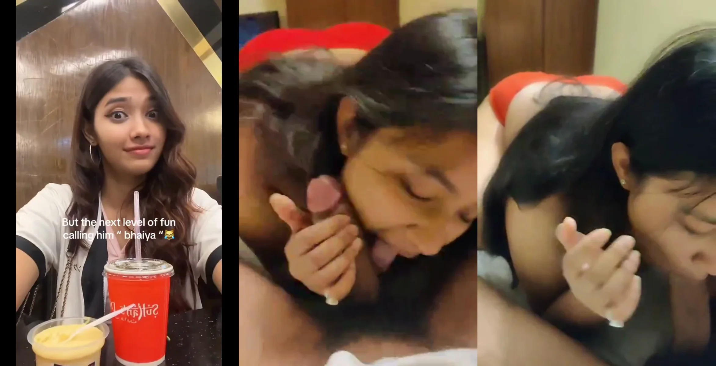 Cute Influencer Most Demanded  Viral Video Ass Grabbed Giving Blowjob