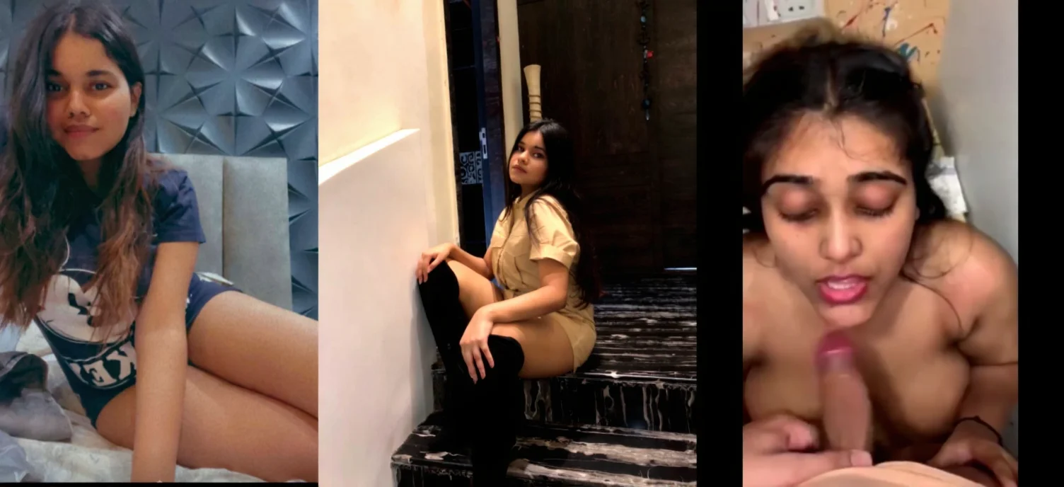 Horny Delhi Girl Giving Blowjob Playing with Dick Pussy Fingered by Boyfriend