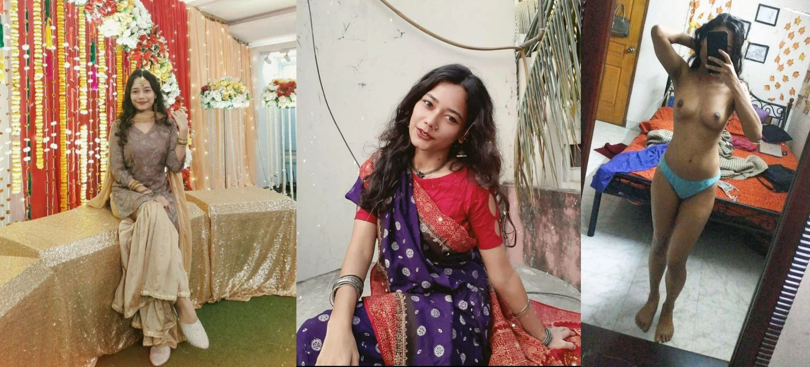 Beautiful Sexy Slim Bengali Gf
