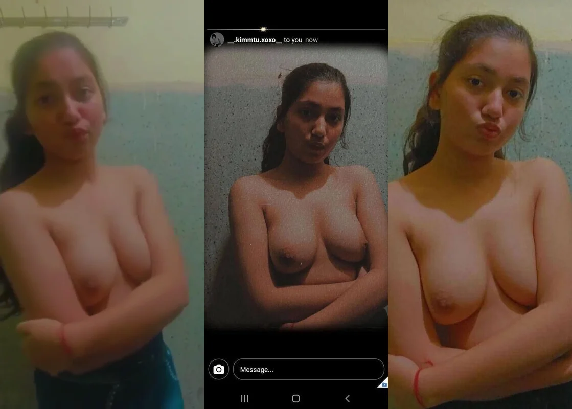 Cute Girl Teasing Showing For Boyfriend