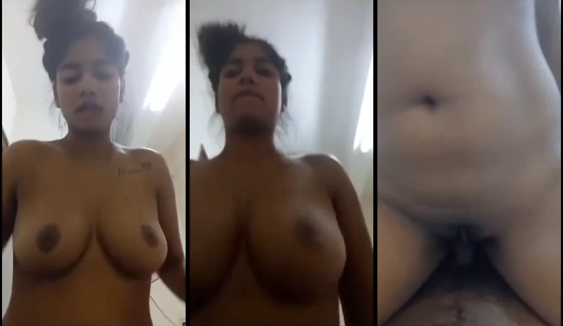 Horny Girl Riding on Lover Dick