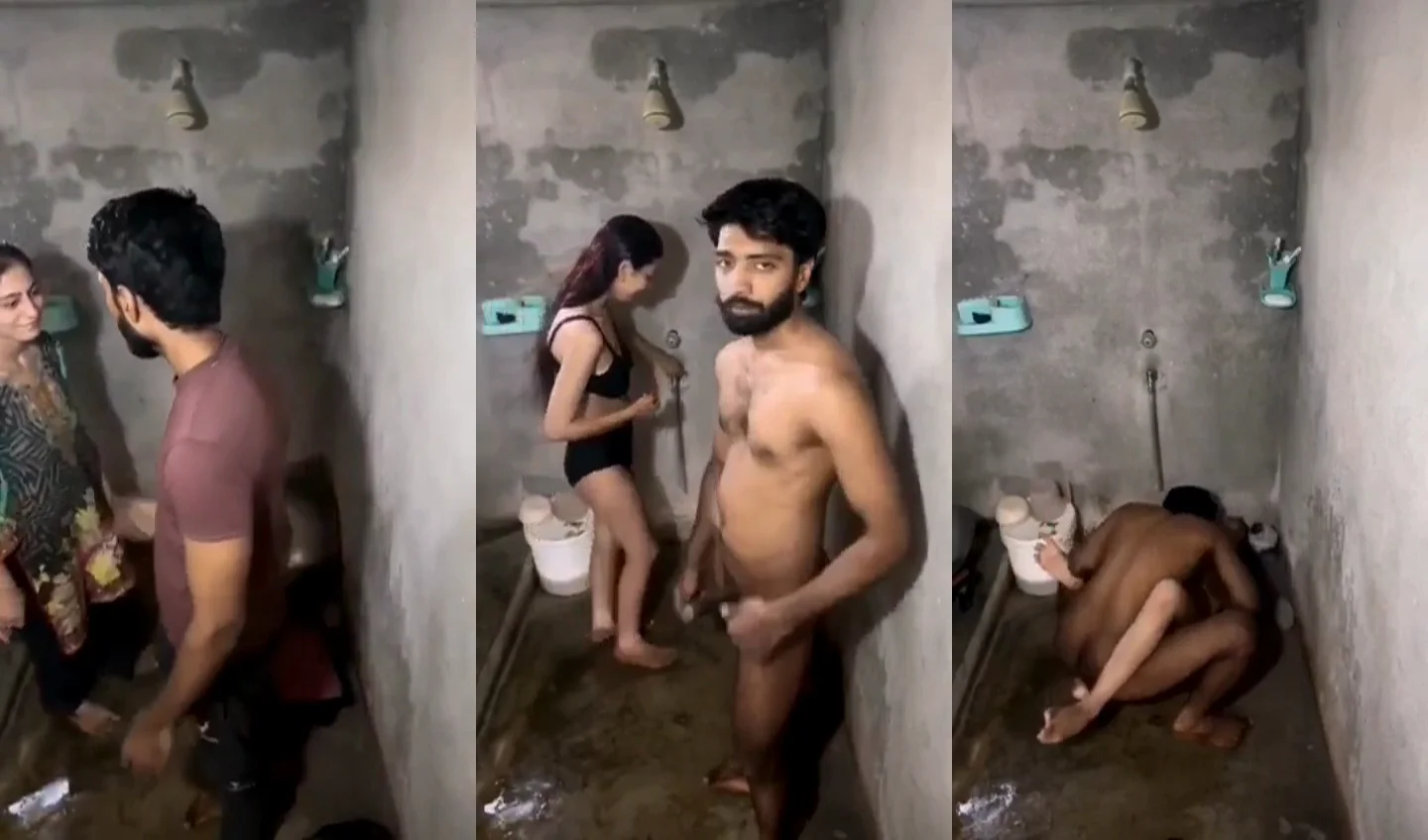 Pakistani Girlfriend Fucking in Bathroom