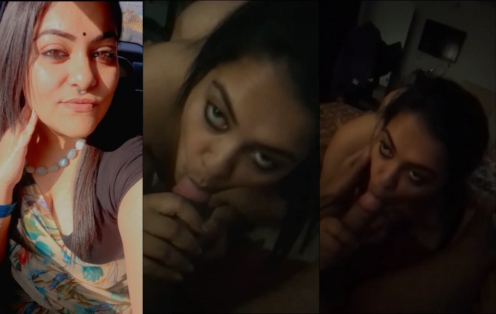Indian Sexy Horny Girl Sucking Boyfriend Dick