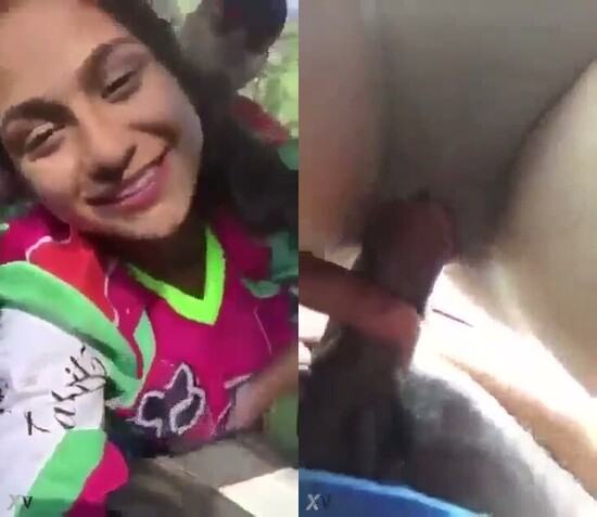 Beautiful Cute 18 Girl Doggy Fuck Outdoor by Lover