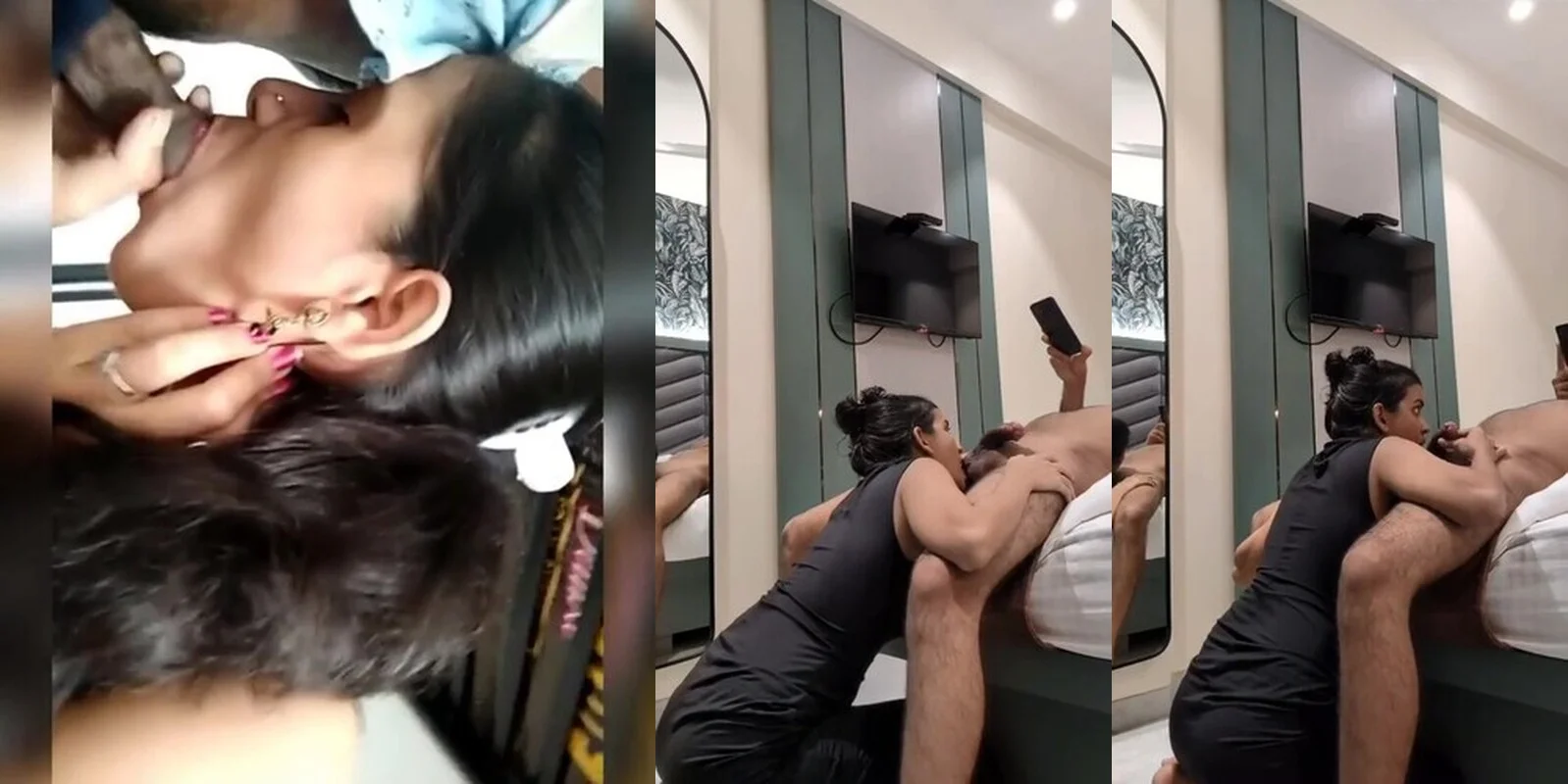 Desi Married Bhabhi Giving Blowjob n Riding Cock