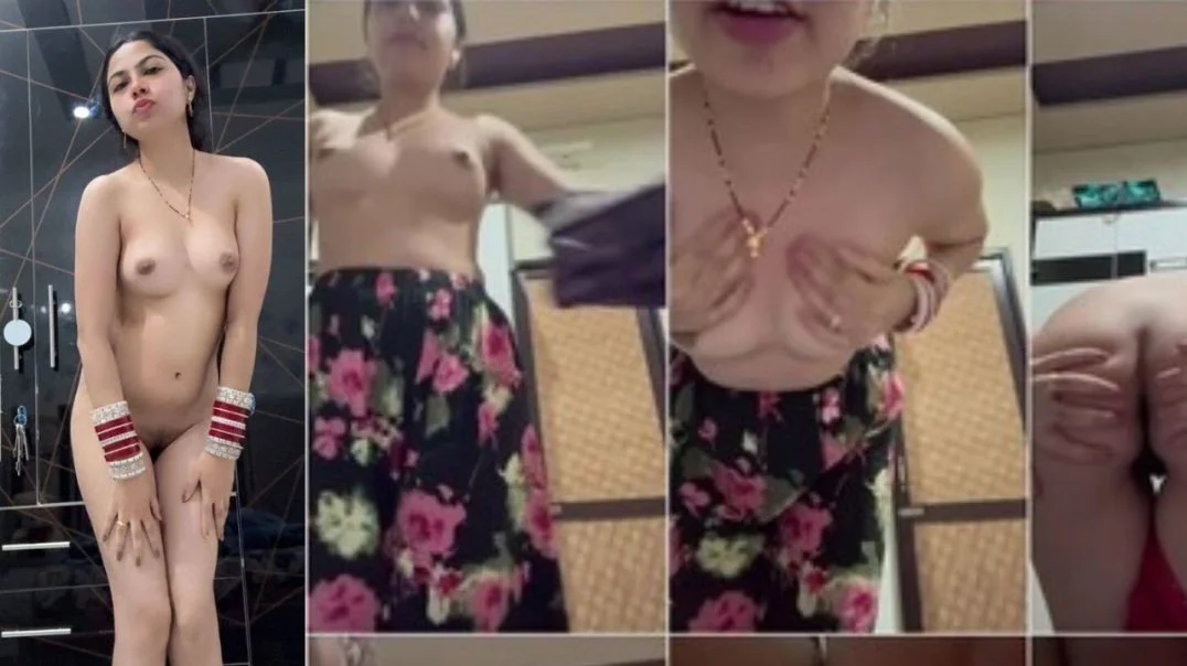 Beautiful Horny Punjabi Wife Showing Asshole