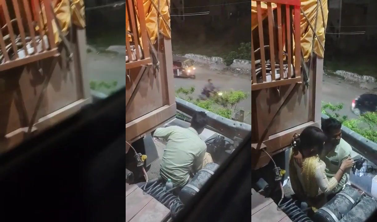 Hidden MMS Truck Driver Viral Roadside Romance Sex Caught By Stranger