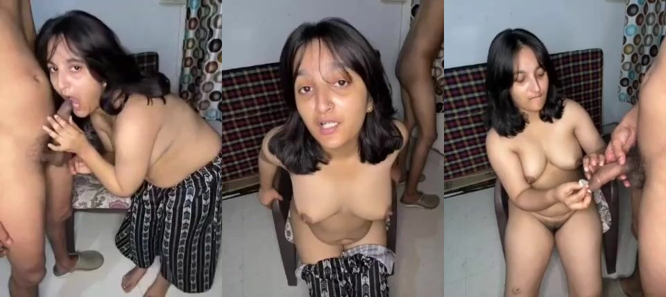 Indian Horny Girlfreind Sucking Dick on Live Streaming Porn