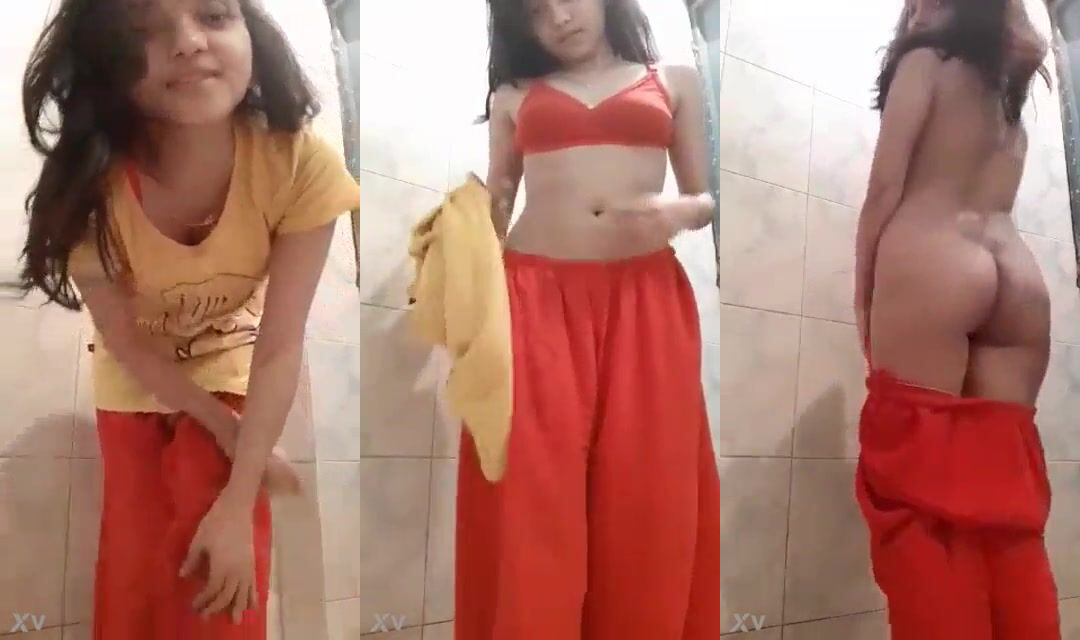Cute Bengali 20yr College Girl Topless In Bathroom desi
