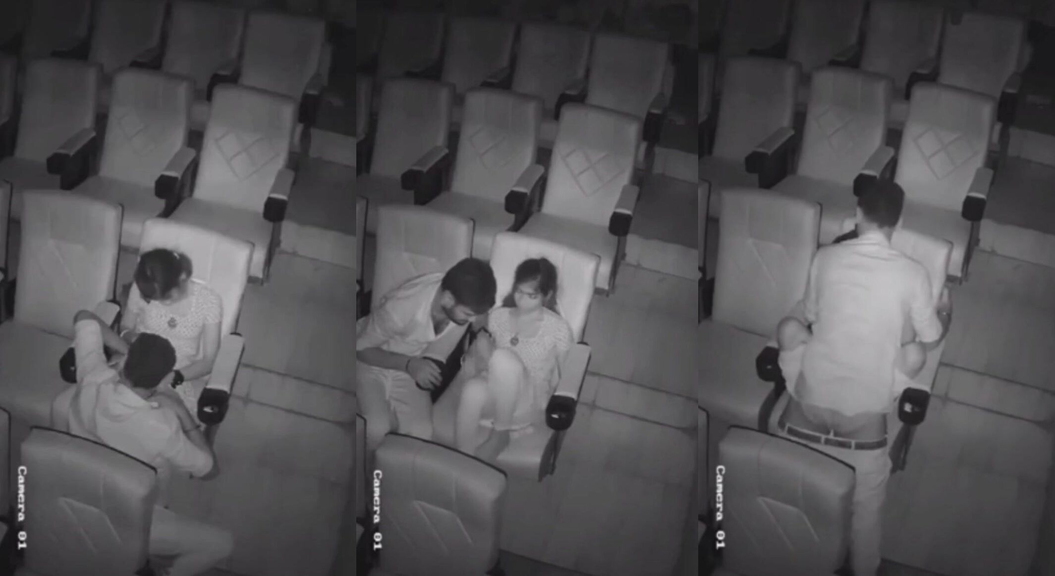 [CCTV] Desi Couple Caught Fucking in Empty Theatre on Hidden Cam Desi Porn MMS