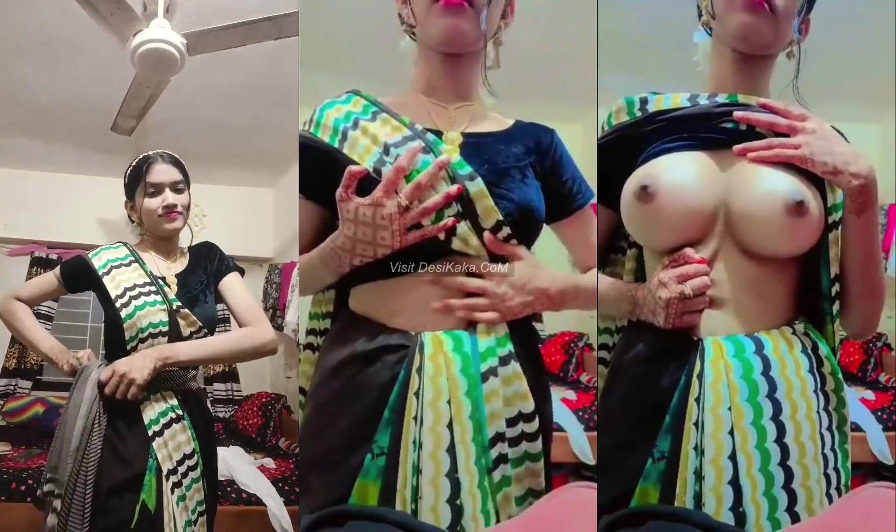 Indian Desi Girl Shwoing Huge Boobs while Dancing XXX MMS