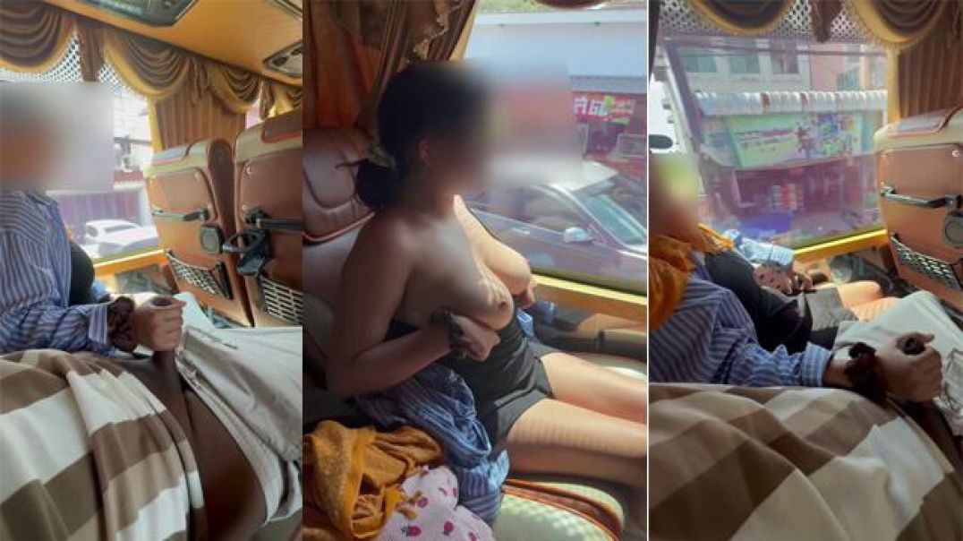 Indian Amazing Hotwife Vovecouple Running Bus Dare Viral mms
