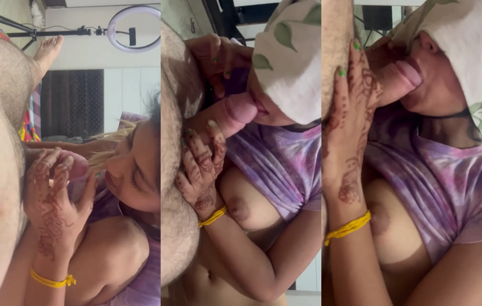 Indian Rich Man Wife Giving Blowjob Desi MMS Porn