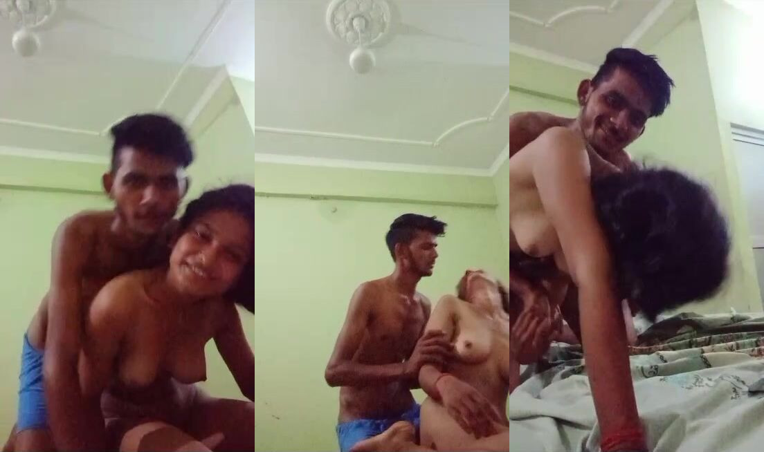 Indian Lovers Nude Romance in His Home Desi MMS