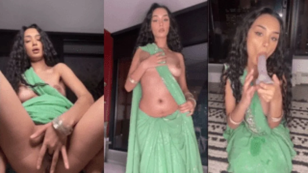 Indian Girl Saree Boobs Out Sucks Dildo Rides
