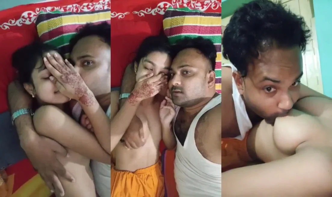 Indian Newly Married Village Cute Wife Boobs Sucking By Husband Desi Porn