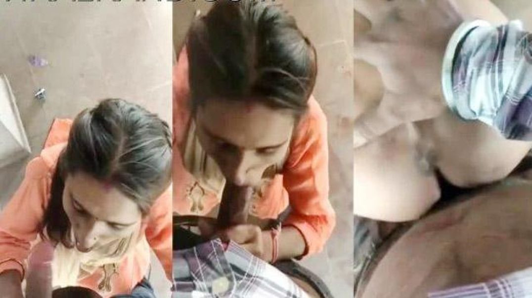 Desi GF Outdoor Sucking And Qwick Fucked