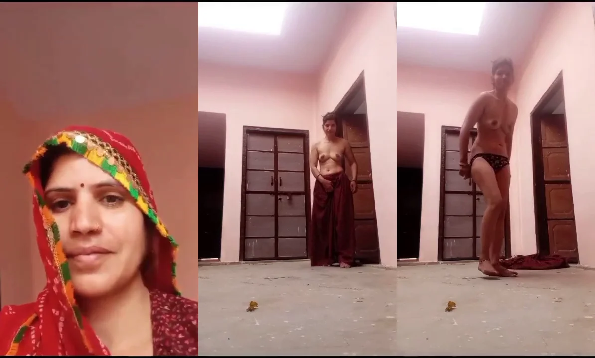 Rajasthani Mature Village Bhabhi Nude Recored Self Video