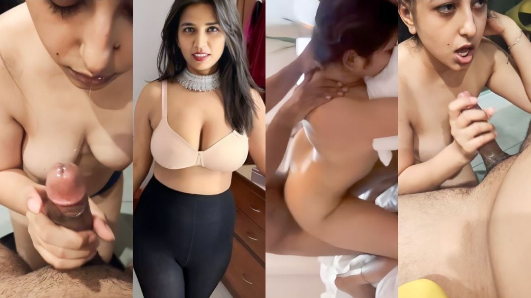 Indian Horny Babe Deep Bj and Hard Fucking With Lover
