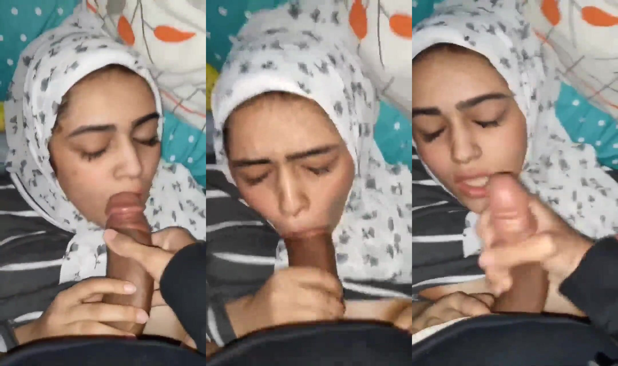 Cute Hijabi Arab Girl Taking Big Dick While Sleeping
