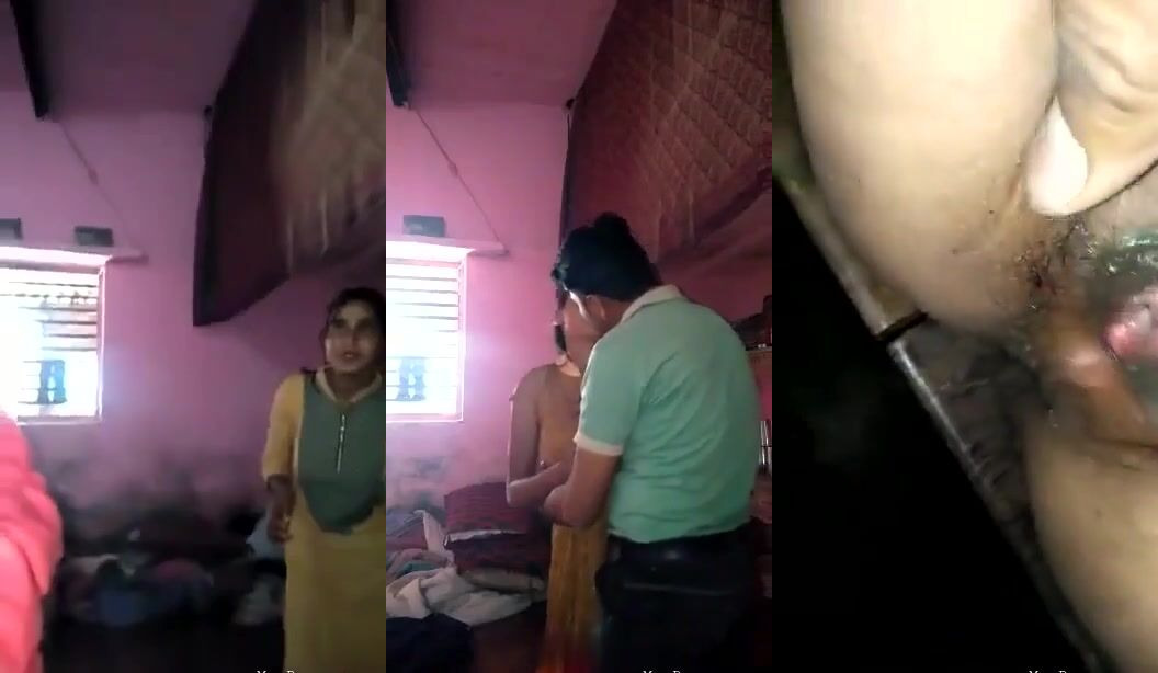 Indian Village Desi GF Fucked By Lover While No One Home